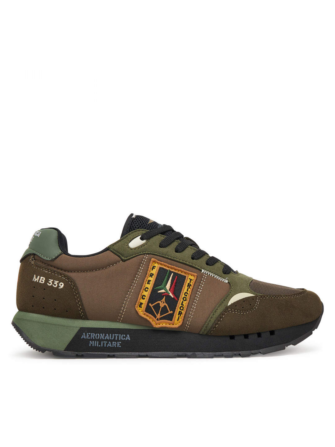 Sneakersy Aeronautica Militare 252SC0292UCT03331 Zelená